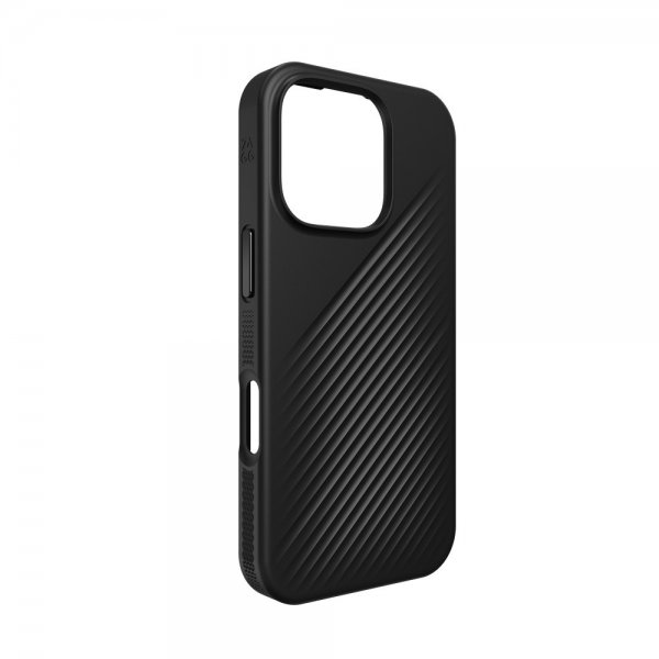 ZAGG iPhone 16 Pro Luxe Snap -suojakuori, musta