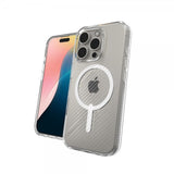 ZAGG iPhone 16 Pro Kuori Luxe Snap Läpinäkyvä