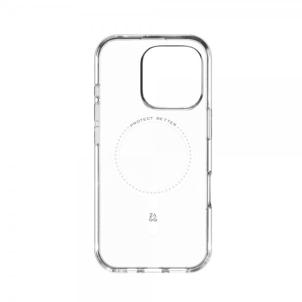 ZAGG iPhone 16 Pro Kuori Luxe Snap Läpinäkyvä