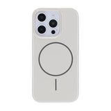 iPhone 16 Pro Kuori TPU MagSafe Kiiltävä Valkoinen