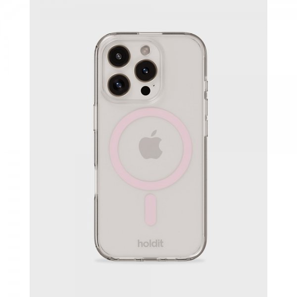 holdit iPhone 16 Pro -kuori MagSafe Case - vaaleanpunainen