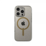 ZAGG iPhone 16 Pro -kuori Milan Snap Gold Glitter