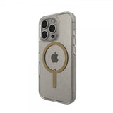 ZAGG iPhone 16 Pro -kuori Milan Snap Gold Glitter