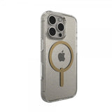 ZAGG iPhone 16 Pro -kuori Milan Snap Gold Glitter
