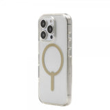 ZAGG iPhone 16 Pro -kuori Milan Snap Gold Glitter