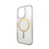 ZAGG iPhone 16 Pro -kuori Milan Snap Gold Glitter