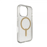 ZAGG iPhone 16 Pro -kuori Milan Snap Gold Glitter