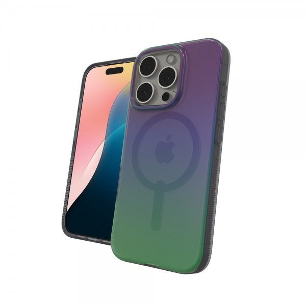 ZAGG iPhone 16 Pro -kuori Milan Snap Raven Feather