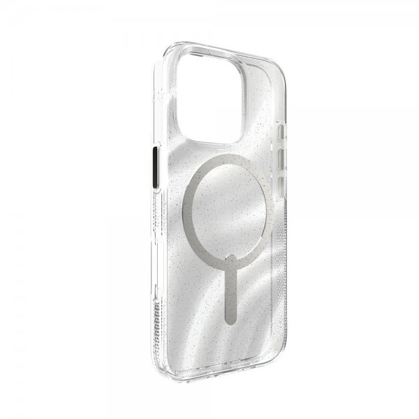 ZAGG iPhone 16 Pro -kuori Milan Snap Swirl Glitter