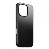 Nomad iPhone 16 Pro Kuori Modern Leather Case Horween Musta