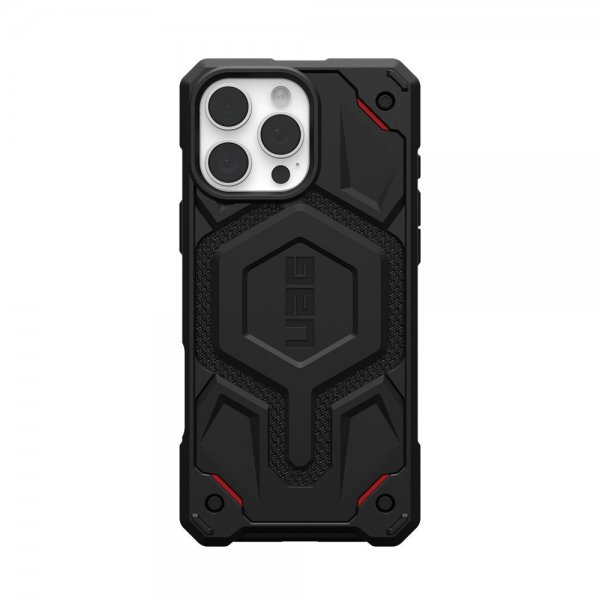 Urban Armor Gear (UAG) iPhone 16 Pro -suojakuori Monarch Pro Kevlar MagSafe, musta