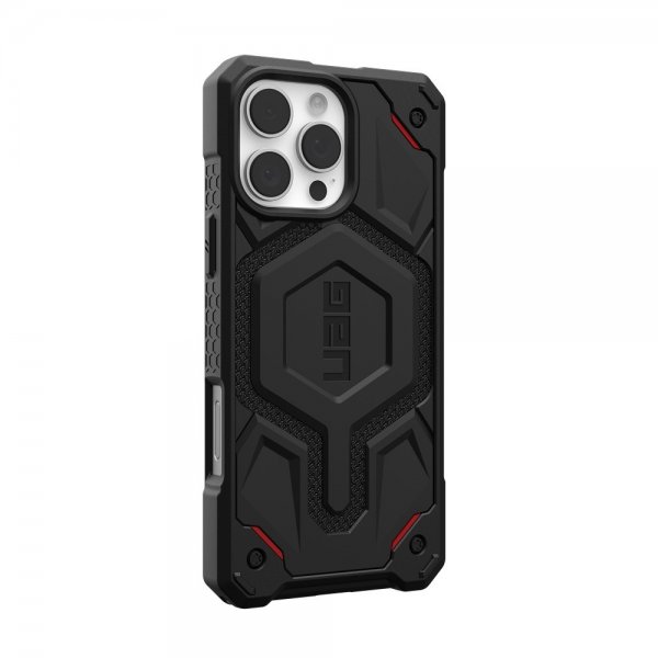 Urban Armor Gear (UAG) iPhone 16 Pro -suojakuori Monarch Pro Kevlar MagSafe, musta