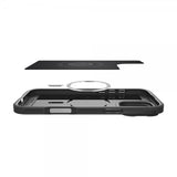 Spigen iPhone 16 Pro Kuori Optik Armor MagFit Musta