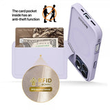 Dux Ducis iPhone 16 Pro -kuori Rafi II Series MagSafe, violetti