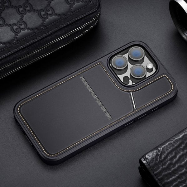 Dux Ducis iPhone 16 Pro Kuori Rafi II Series MagSafe Musta