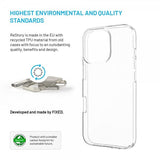 Fixed iPhone 16 Pro Kuori ReStory Transparent