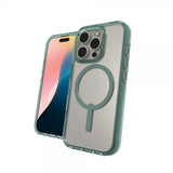 ZAGG iPhone 16 Pro -kuori Santa Cruz Snap vihreä