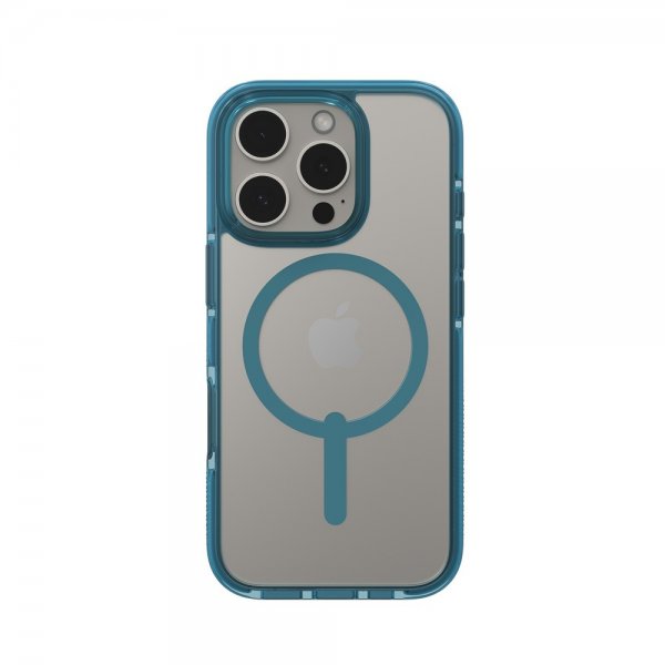 ZAGG iPhone 16 Pro Kuori Santa Cruz Snap Retro Blue