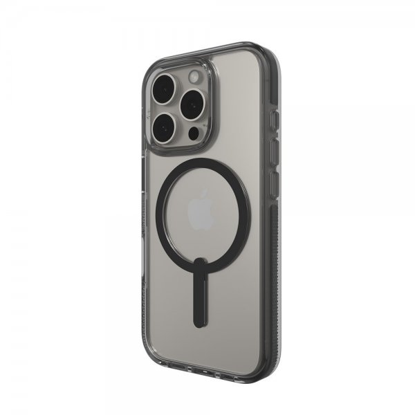ZAGG iPhone 16 Pro -kuori Santa Cruz Snap Musta