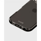 holdit iPhone 16 Pro Seethru-suojakuori Musta