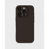 holdit iPhone 16 Pro Kuori Silikoni Chocolate