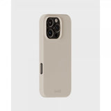 holdit iPhone 16 Pro Kuori Silikoni Light Beige