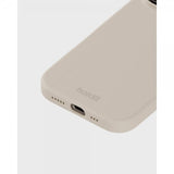 holdit iPhone 16 Pro Kuori Silikoni Light Beige