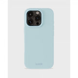 holdit iPhone 16 Pro Kuori Silikoni Mineral Blue