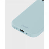 holdit iPhone 16 Pro Kuori Silikoni Mineral Blue