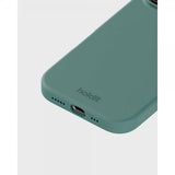 holdit iPhone 16 Pro -silikonikuori, Moss Green