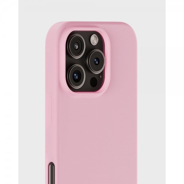 holdit iPhone 16 Pro Kuori Silikoni Pinkki