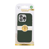 Onsala iPhone 16 Pro Kuori Silikonituntuma Oliivinvihreä