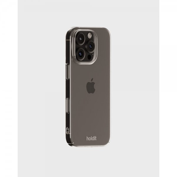 holdit iPhone 16 Pro Kuori Slim Case Läpinäkyvä