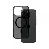CARE by PanzerGlass iPhone 16 Pro -suojakuori Smokey MagSafe musta