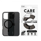 CARE by PanzerGlass iPhone 16 Pro -suojakuori Smokey MagSafe musta