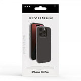 Vivanco iPhone 16 Pro Super Slim -suojakuori, läpinäkyvä