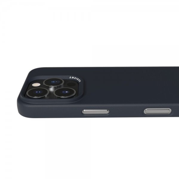 Nudient iPhone 16 Pro Kuori Thin Case MagSafe Midwinter Blue