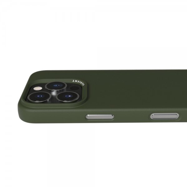 Nudient iPhone 16 Pro Thin Case MagSafe Pine Green