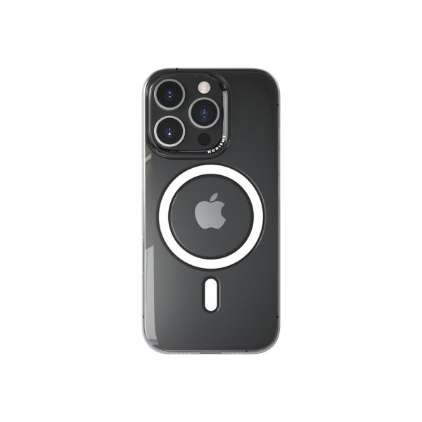Nudient iPhone 16 Pro Kuori Thin Case MagSafe Läpinäkyvä