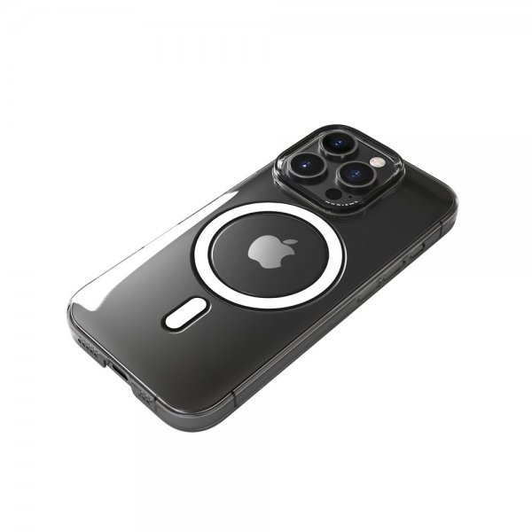Nudient iPhone 16 Pro Kuori Thin Case MagSafe Läpinäkyvä