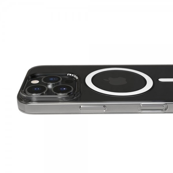Nudient iPhone 16 Pro Kuori Thin Case MagSafe Läpinäkyvä