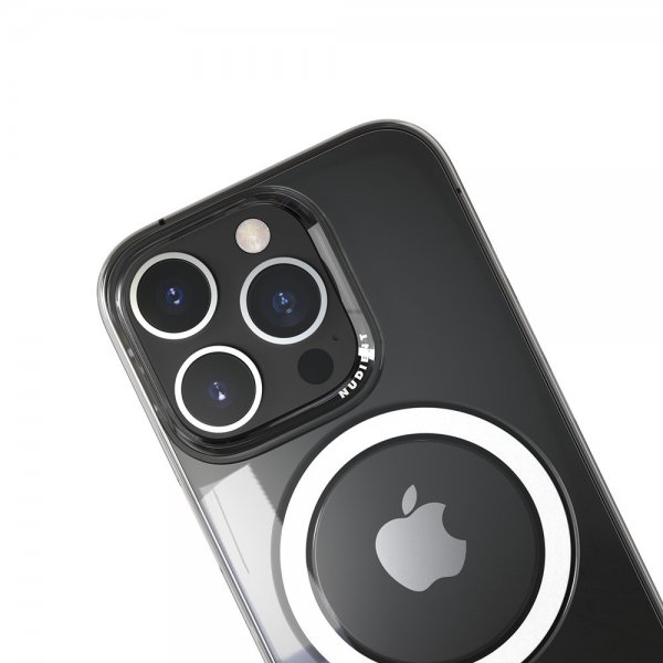 Nudient iPhone 16 Pro Kuori Thin Case MagSafe Läpinäkyvä