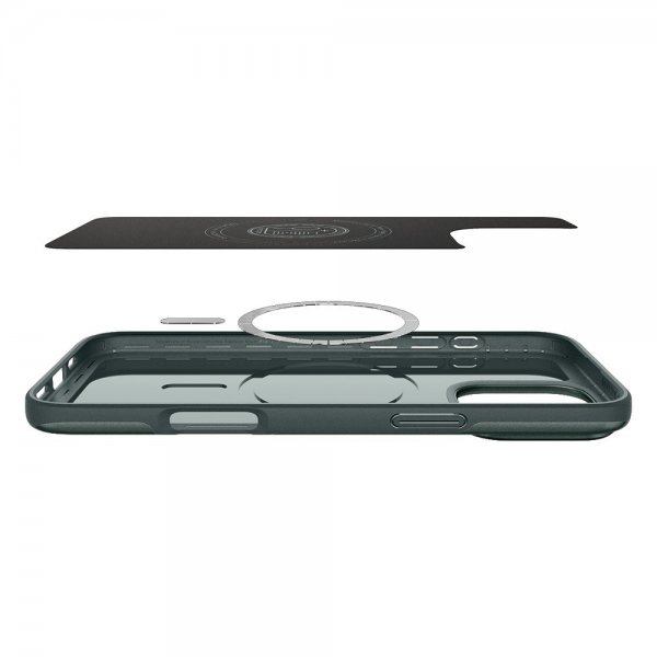 Spigen iPhone 16 Pro Kuori Thin Fit MagFit Abyss Green