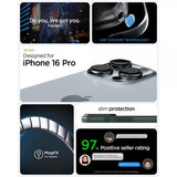 Spigen iPhone 16 Pro Kuori Thin Fit MagFit Abyss Green