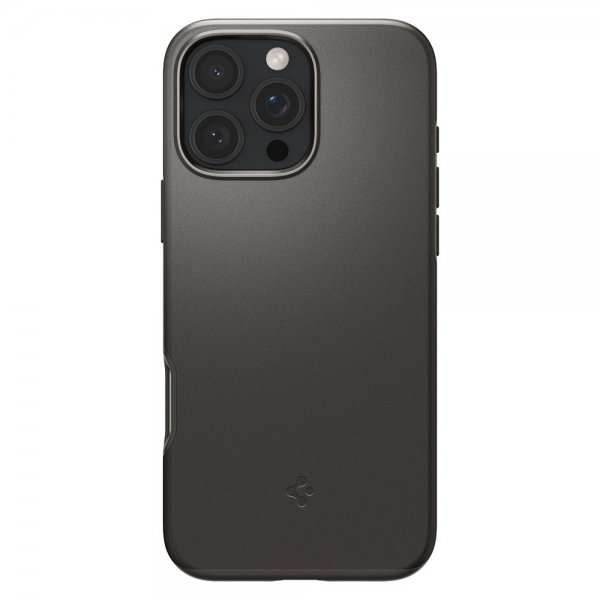 Spigen iPhone 16 Pro -kuori Thin Fit MagFit Gunmetal