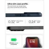 Spigen iPhone 16 Pro Kuori Thin Fit MagFit Metal Slate