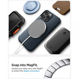 Spigen iPhone 16 Pro Kuori Thin Fit MagFit Metal Slate