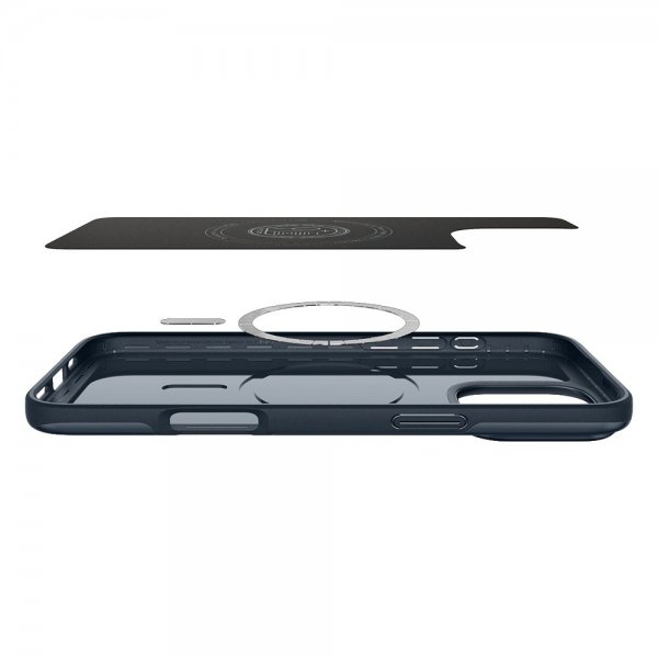 Spigen iPhone 16 Pro Kuori Thin Fit MagFit Metal Slate