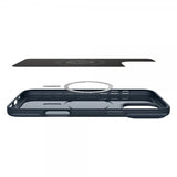 Spigen iPhone 16 Pro Kuori Thin Fit MagFit Metal Slate