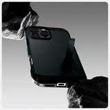 Spigen iPhone 16 Pro -kuori, Tough Armor MagFit Abyss Green